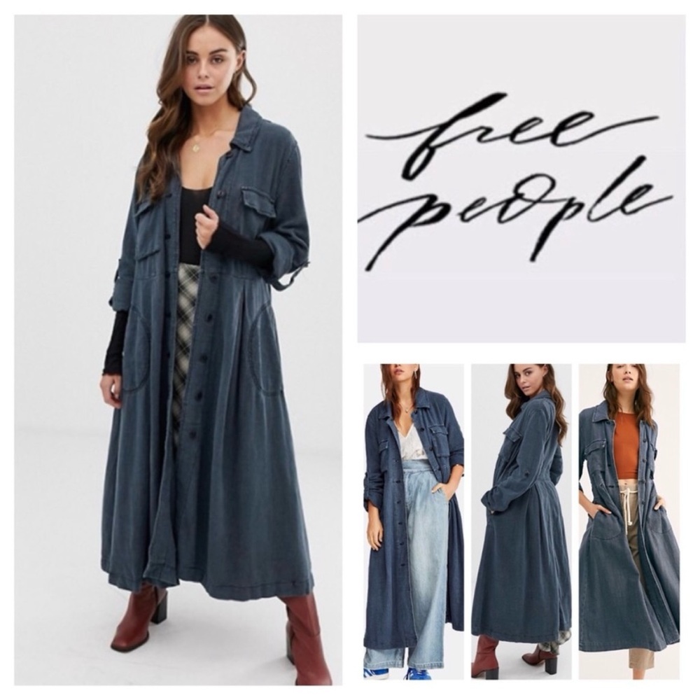 Free People Rainz Duster Coat